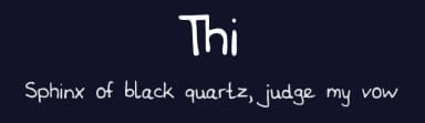 Thi by Tudor Banciu — Script Handwritten Font — thumbnail 2