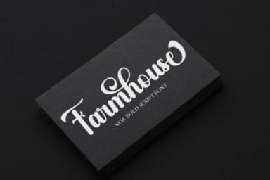 Thick Black Font by Kama Studio — Script Handwritten Font — thumbnail 2