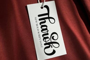 Thick Black Font by Kama Studio — Script Handwritten Font — thumbnail 4