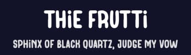 Thie Frutti by Hanna Bie — Script Handwritten Font — thumbnail 2