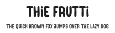 Thie Frutti by Hanna Bie — Script Handwritten Font — thumbnail 1