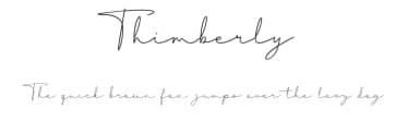 Thimberly by Febri_Creative — Script Handwritten Font — thumbnail 1