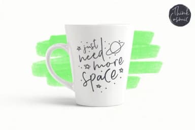 Think Cosmic Font by Ayca Atalay — Script Handwritten Font — thumbnail 2