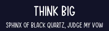 Think Big by Md Shohail Bhuian — Script Handwritten Font — thumbnail 2