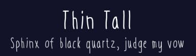 Thin Tall by Idil Keysan — Script Handwritten Font — thumbnail 2
