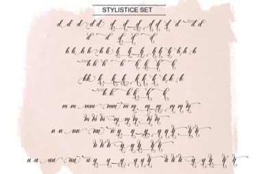 Thirteenth Script Font by moriztype — Script Handwritten Font — thumbnail 8