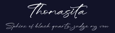 Thomasita by Letterena Studios — Script Handwritten Font — thumbnail 2