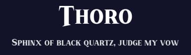 Thoro by Faqih Fawaji — Serif Font — thumbnail 2
