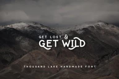 Thousand Lake Font by Micromove — Script Handwritten Font — thumbnail 3