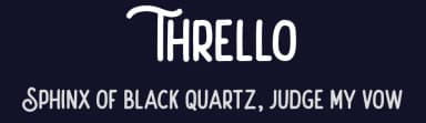 Thrello by Creatype Studio — Script Handwritten Font — thumbnail 2