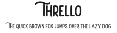 Thrello by Creatype Studio — Script Handwritten Font — thumbnail 1