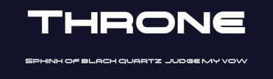 Throne by InspiraType — Sans Serif Font — thumbnail 2