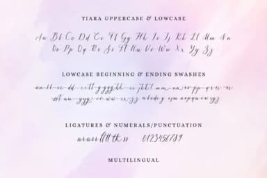 Tiara Font by Primafox Design — Script Handwritten Font — thumbnail 2