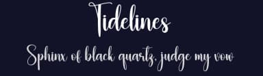 Tidelines by Scratchones — Script Handwritten Font — thumbnail 2