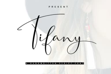 Tifany Font by Moly Mol — Script Handwritten Font — thumbnail 1