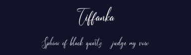 Tiffanka by Maulana Creative — Script Handwritten Font — thumbnail 2