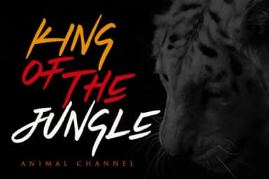 Tiger Walk Font by senoajifont — Script Handwritten Font — thumbnail 4