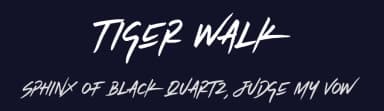 Tiger Walk by Seno Aji — Script Handwritten Font — thumbnail 2