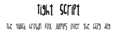 Tight Script by Anna — Script Handwritten Font — thumbnail 1