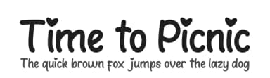 Time to Picnic by Sunset Gallery — Script Handwritten Font — thumbnail 1
