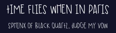 Time Flies When In Paris by Des Gomez — Script Handwritten Font — thumbnail 2