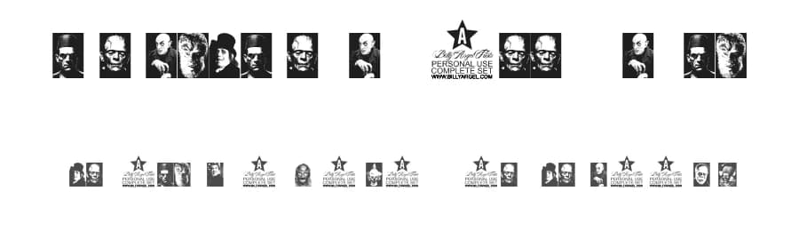 Timemachine Halloween Classics by Billy Argel Fonts ® — Dingbats Font