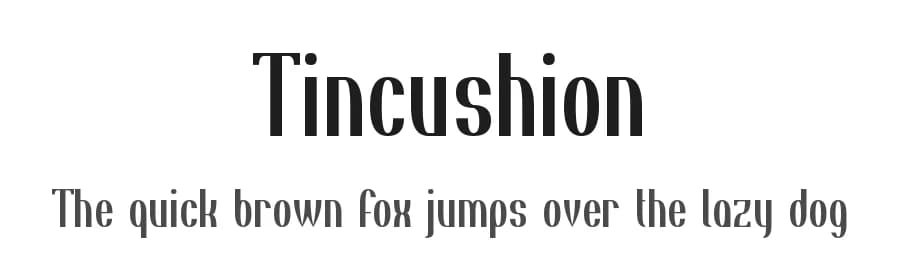Tincushion by Vít Čondák — Sans Serif Font