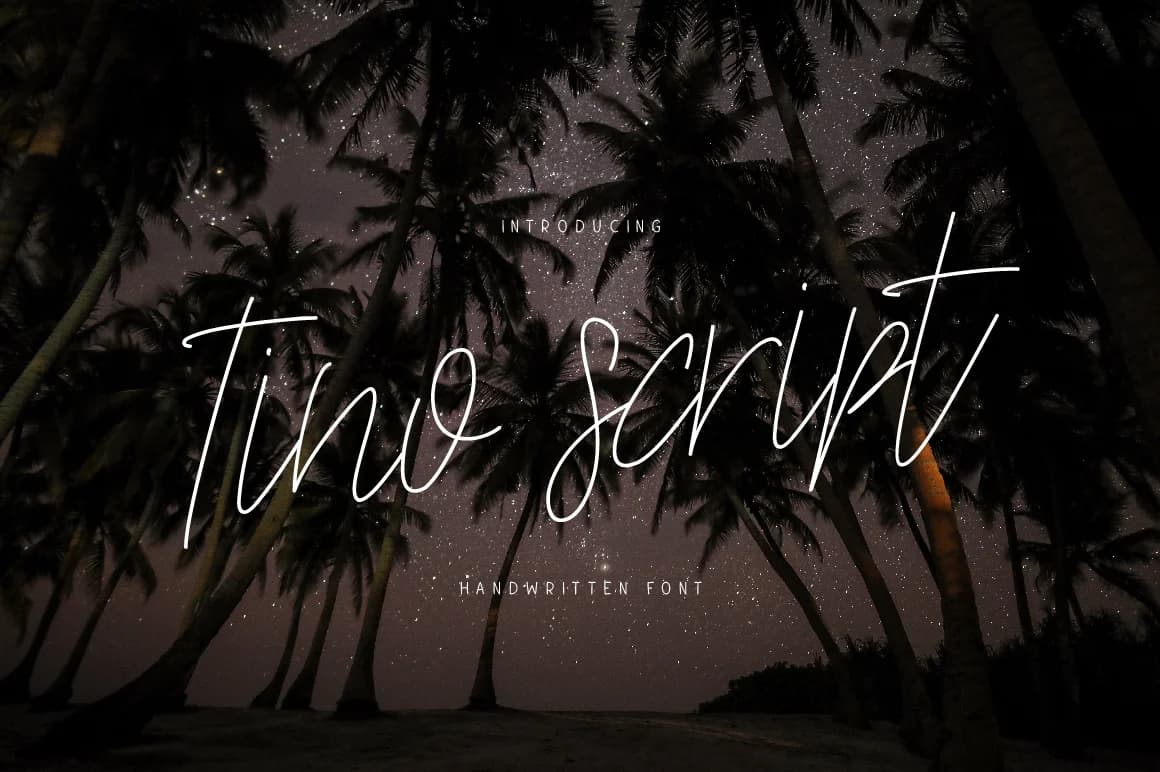 Tino Script Font by ChekArt — Script Handwritten Font