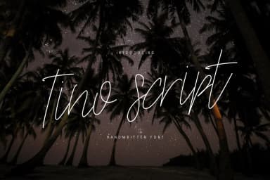 Tino Script Font by ChekArt — Script Handwritten Font — thumbnail 1