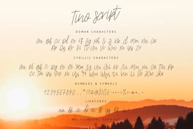 Tino Script Font by ChekArt — Script Handwritten Font — thumbnail 5
