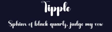 Tipple by Andi Moz — Script Handwritten Font — thumbnail 2