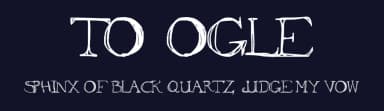 To Ogle by Zafer Ermis — Script Handwritten Font — thumbnail 2