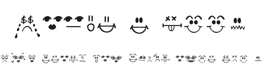 Today I Feel by Kimberly Geswein — Dingbats Font