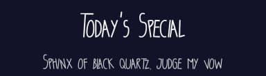 Today's Special by Toko Laris Djaja — Script Handwritten Font — thumbnail 2