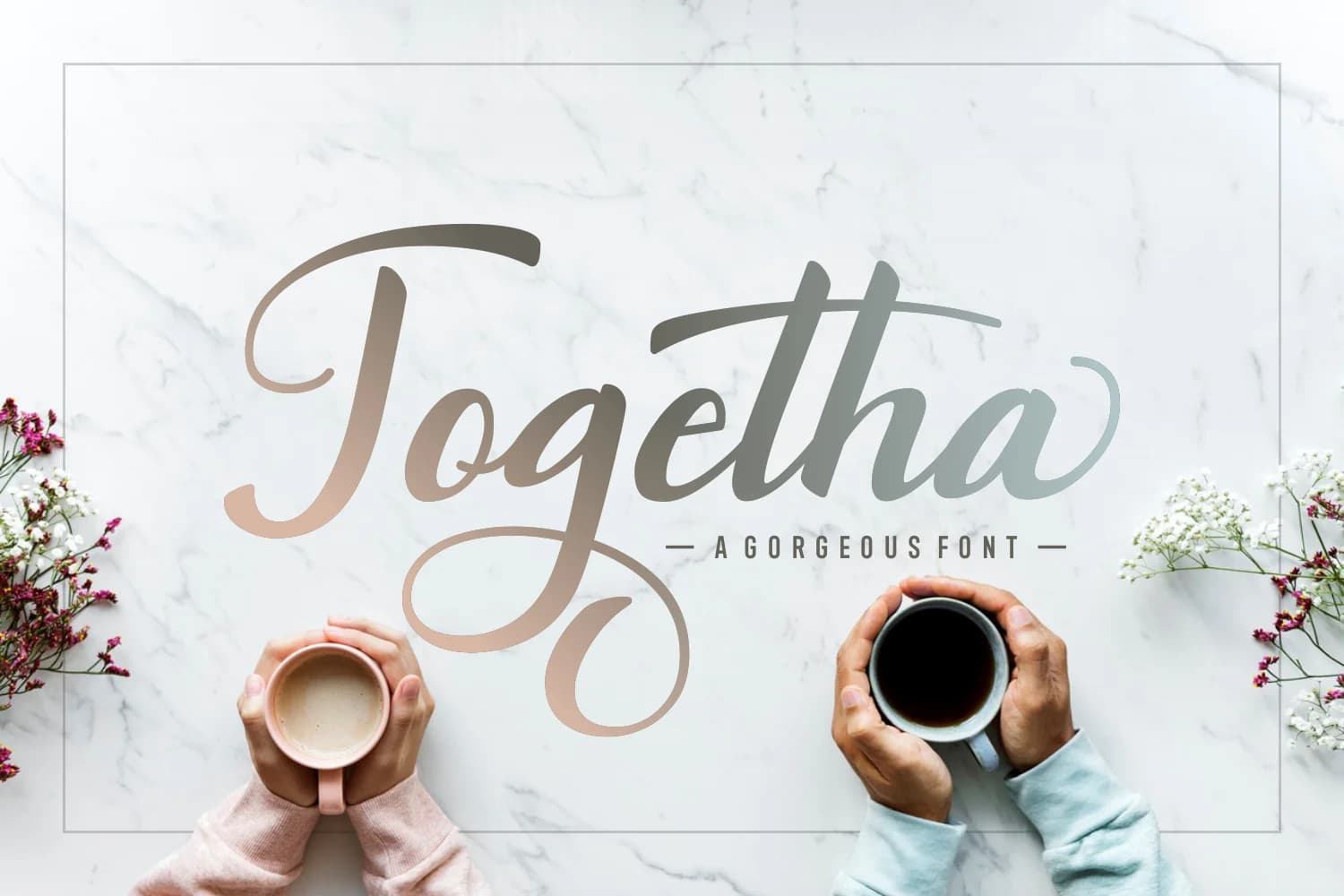 Togetha Font by Andrian Dehasta — Script Handwritten Font