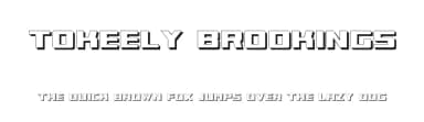 Tokeely Brookings by Peter Wiegel — Sans Serif Font — thumbnail 1