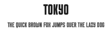 Tokyo by Graphicxell — Sans Serif Font — thumbnail 1