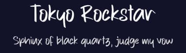 Tokyo Rockstar by Letterafa Studio — Script Handwritten Font — thumbnail 2
