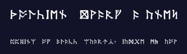 Tolkien Dwarf Runes — Dingbats Font — thumbnail 2