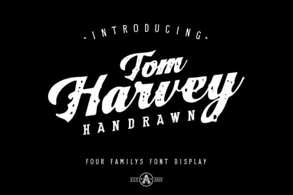 Tom Harvey Font by Arthy — Script Handwritten Font — preview 1