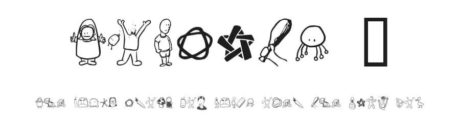 Tombats 4 by Divide by Zero — Dingbats Font