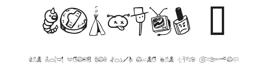 Tombats 6 by Divide by Zero — Dingbats Font