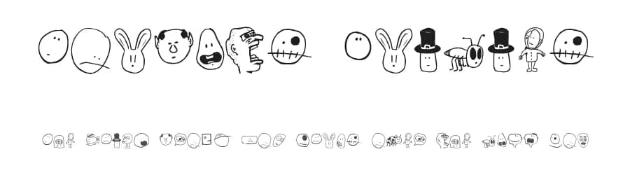 Tombats Smilies by Divide by Zero — Dingbats Font