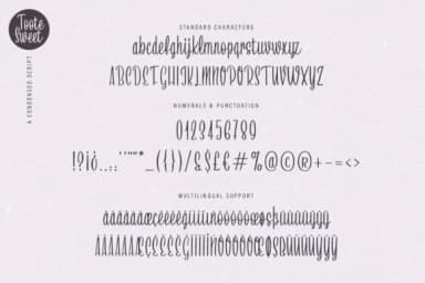 Toote Sweet Script Font by Ayca Atalay — Script Handwritten Font — thumbnail 5