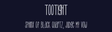 TooTight by Vanessa Bays — Script Handwritten Font — thumbnail 2