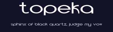 Topeka by JLH Fonts — Sans Serif Font — thumbnail 2