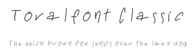 Toralfont Classic by Mats Foundry — Script Handwritten Font — thumbnail 1