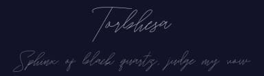 Torbhesa by Jadatype — Script Handwritten Font — thumbnail 2
