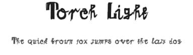 Torch Light by Booga Letter — Script Handwritten Font — thumbnail 1