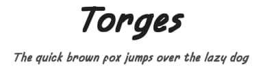 Torges by Fitrah Type — Script Handwritten Font — thumbnail 1